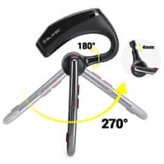 BLAVEC Legend 5 večtočkovne Bluetooth slušalke + prenosna baterija BHLE5-B črne barve