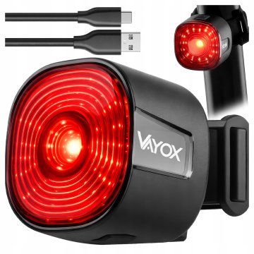 Vayox Zadnja kolesarska luč VA0156