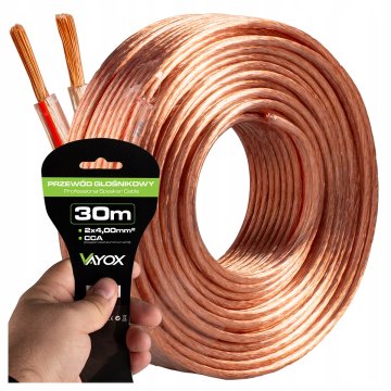 Vayox CCA VA0439-30 zvočniški kabel 2x4 mm 30 m