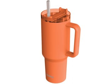 QUOKKA Nerjaveči termo kozarec Quokka Stream Papaya Orange – 1200 ml, 40336