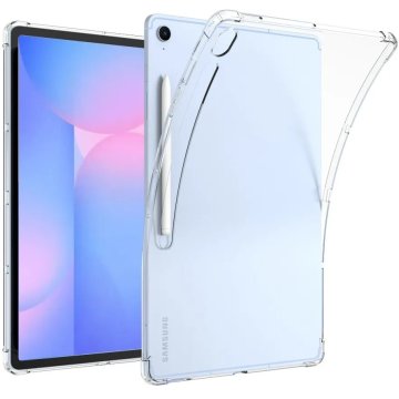 GS Ovitek za Samsung Galaxy Tab S10 FE+ Plus, silikonski, prozoren