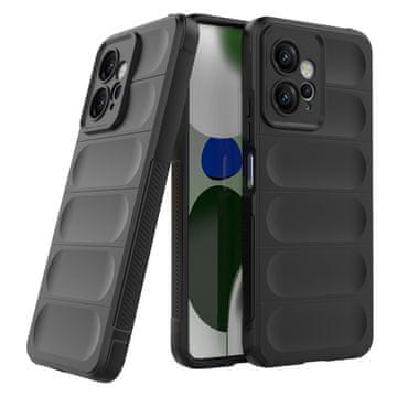 GS Ovitek za Xiaomi Redmi Note 12 4G, igralni, udarno odporen, črn