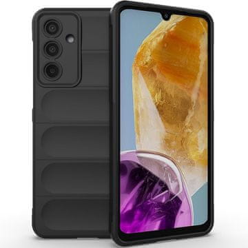 GS Ovitek za Samsung Galaxy M55 5G Gaming, odporen proti udarcem, črn