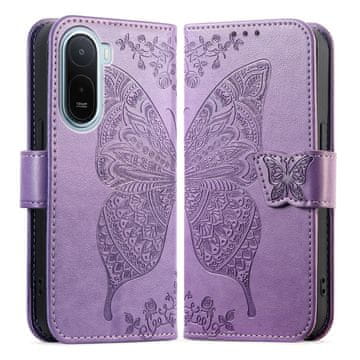 GS Ovitek za Xiaomi Redmi A7 Pro, metulj, vijoličen