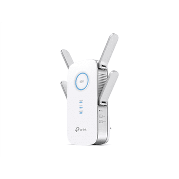 TP-Link | RE650 | Ojačevalnik signala AC2600 Wi-Fi | 802.11ac | 2,4 GHz/5 GHz | 800+1733 Mbit/s | 10/100/1000 Mbit/s | Vrata Ethernet LAN (RJ-45) 1 | MU-MiMO Da | ne PoE | Vrsta antene 4x zunanja | Da