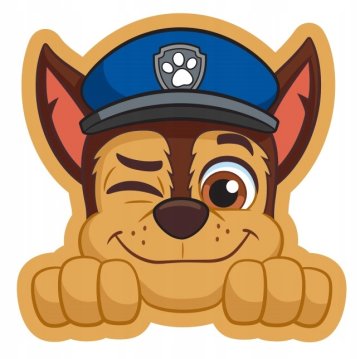 Carbotex Polnilo v obliki blazine PAW PATROL CHASE