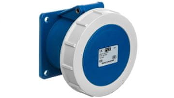 PCE Vtičnica 32A 3P 230V /75x75/ modra IP67 3232-6