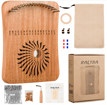 Etro Kalyre strunska lira Kalyra strunski instrument KL17 Sandalovina 17 strun