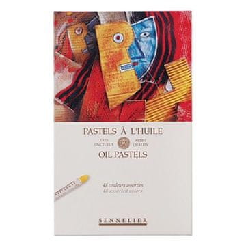 Eli Komplet oljnih pastelov , 48 barv