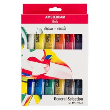 Talens Akrilne barve Amsterdam 12 x 20 ml