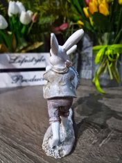 Velikonočna figurica 2 x zajec 16 cm Velikonočni zajčki kunci