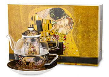 Čaj za eno porcelanasto skodelico in vrč, Gustav Klimt