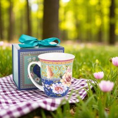 Porcelanasta skodelica v darilni škatli 450 ml