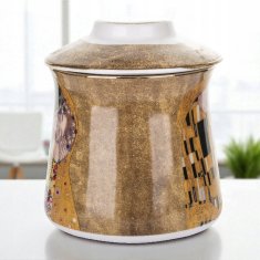 Vrček z infuzerjem v škatli Poljub Gustav Klimt porcelanast infuzer