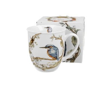 Vrček Pl Bird World, navadni vodomec, večbarvni porcelanast