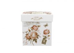 Vrček z infuzerjem Secesja 380ml Porcelanasta roža 380 ml 11,5x10,5x10,5