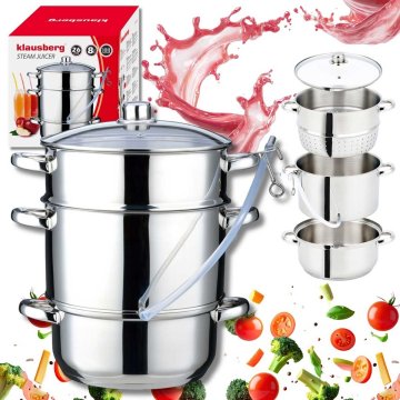 KLAUSBERG PARNI SOKOVNIK 8L INDUKCIJSKI PLINSKI KB-9032 POSODA ZA SOK