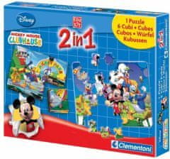 Clementoni 12631 UGANKA IN BLOKI MMCH 2v1