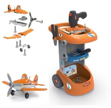 Smoby 500252 Voziček za orodje Planes