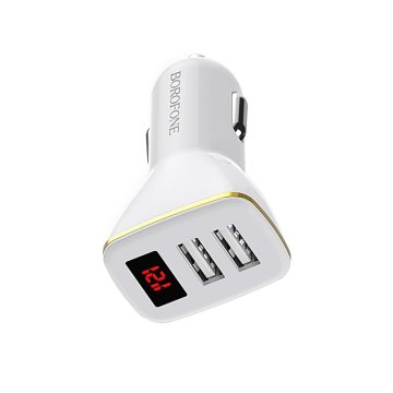 Borofone ND38_BFO-BZ11-W - avtomobilski polnilnik