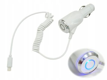 Carcommerce Avtomobilski polnilnik za iPhone 2.1A 12/24V kabel 1 m