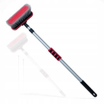 Carcommerce Teleskopska krtača za pranje fotovoltaičnih panelov in avtomobilov 130 cm