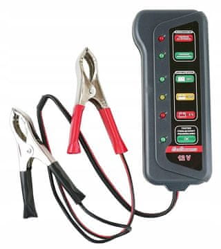 Carcommerce Elektronski tester akumulatorjev in alternatorjev za 12V avtomobile z LED diodami