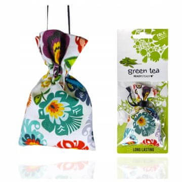 Carcommerce Vrečka za dišavo v avtomobilu z granulami Folk Green Tea
