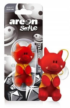 Carcommerce Osvežilec zraka za avto Areon Black Crystal, obesek Devil TOY