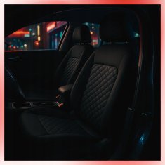 Carcommerce Prevleka za avtomobilski sedež, voznikov sedež, zaščitna podloga, majica s kratkimi rokavi