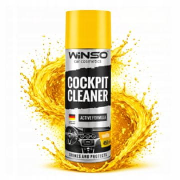 IN Čistilo za kokpit Vanilla, antistatično, UV zaščita, 450 ml