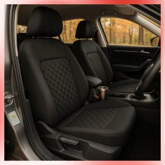 Carcommerce Prevleka za avtomobilski sedež, voznikov sedež, zaščitna podloga, majica s kratkimi rokavi