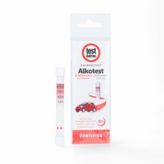 Carcommerce Alkoholni tester za enkratno uporabo za preverjanje treznosti