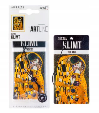 Carcommerce Osvežilec zraka za avto Art Gustav Klimt Poljub ARTLINE