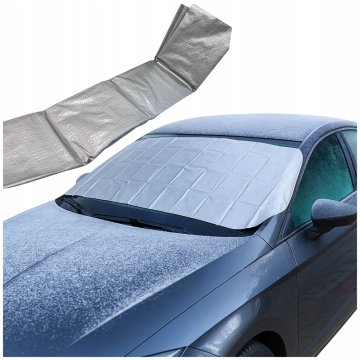Carcommerce Zaščitna podloga za avtomobilska okna proti zmrzovanju 200 x 70 cm
