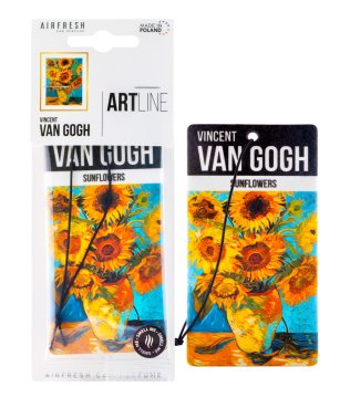 Carcommerce Osvežilec zraka za avto Vincent van Gogh Sončnice ARTLINE