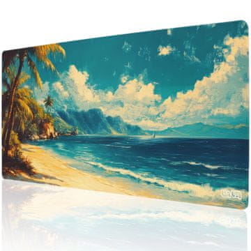 TILT Podloga za miško s sliko Kariba 100x50