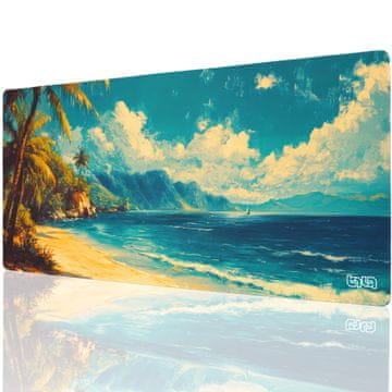 TILT Podloga za miško s sliko Kariba 90x40