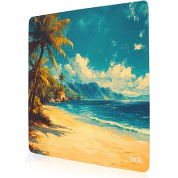 TILT Podloga za miško s sliko Kariba 50x50