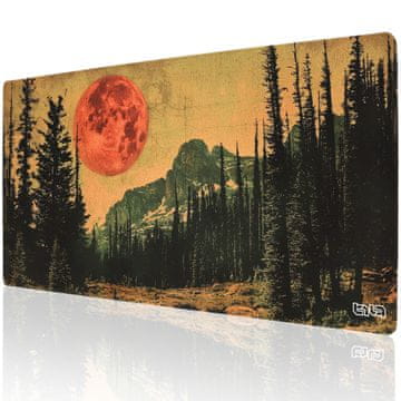 TILT Podloga za miško Crimson Moon 100x50