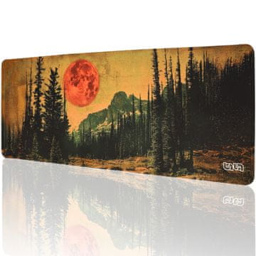 TILT Podloga za miško Crimson Moon 80x30