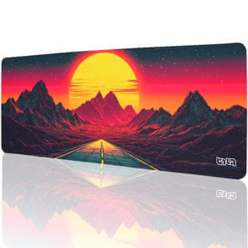TILT Podloga za miško Night Drive 80x30