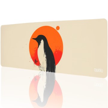 TILT Podloga za miško Planet Penguin 80x30