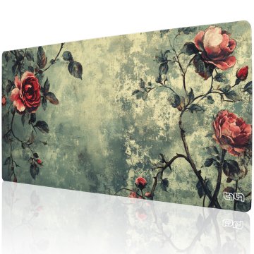 TILT Podloga za miško Vintage Rose 100x50