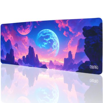 TILT Podloga za miško Neon Planet 80x30