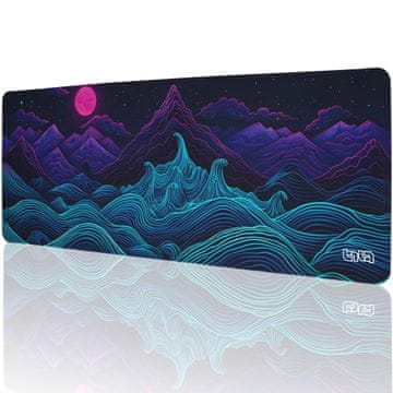 TILT Podloga za miško Retrowave Mountains 80x30