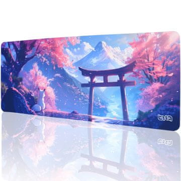 TILT Podloga za miško Foxy Sanctuary 80x30