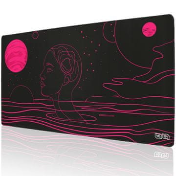 TILT Podloga za miško Pink Line 100x50