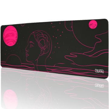 TILT Podloga za miško Pink Line 80x30