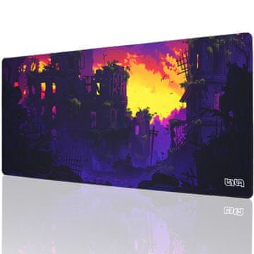 TILT Podloga za miško Purple Dawn 90x40